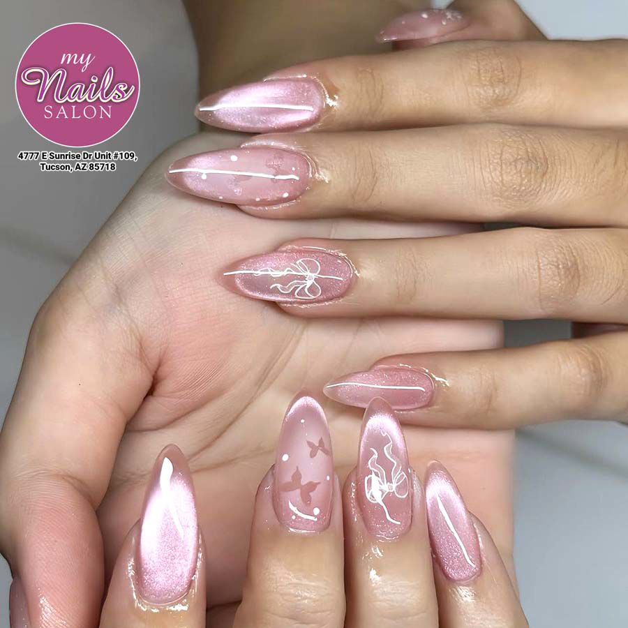 Beautiful Valentine Nails